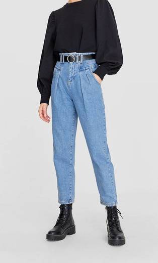 Jeans Slouchy Front Yoke