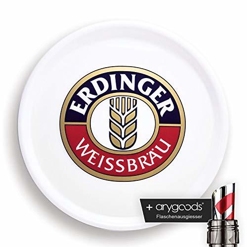 Producto Erdinger Bandeja Cristal Vasos Camarero Servir Gastro Bar Decoración Nuevo