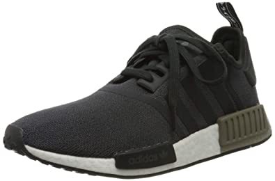 Social adidas NMD_r1, Zapatillas de Gimnasia para Hombre, Blanco