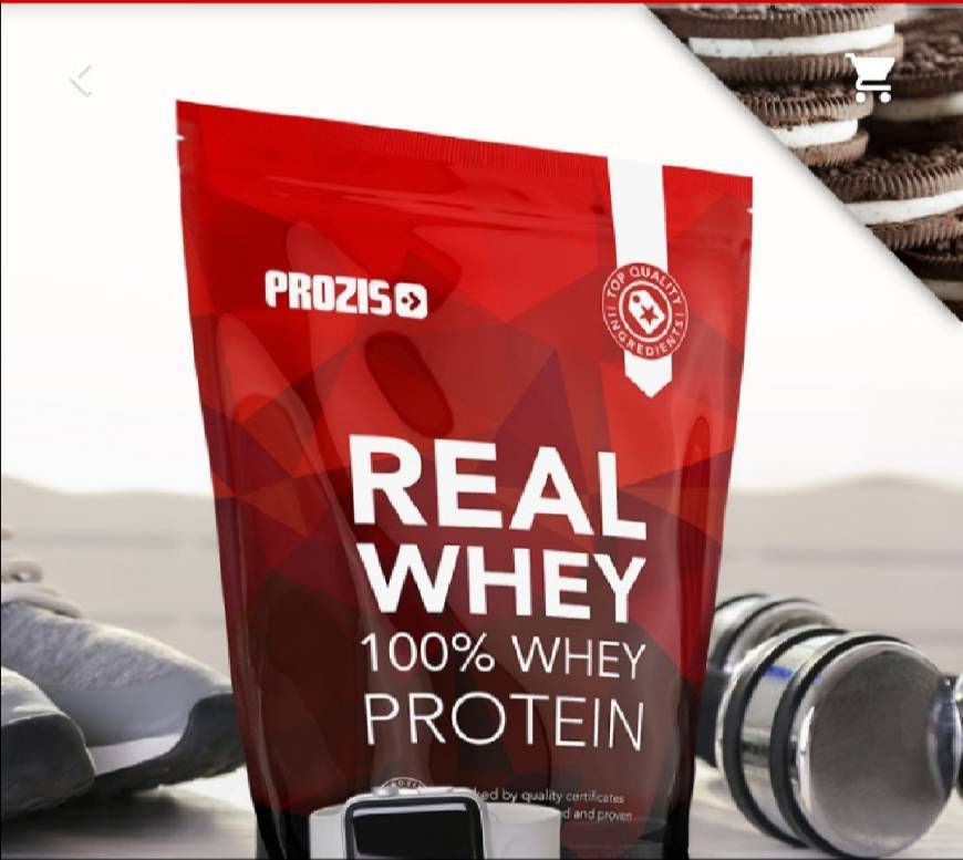 Products 100% Real Whey Protein [Cookies and Cream] 