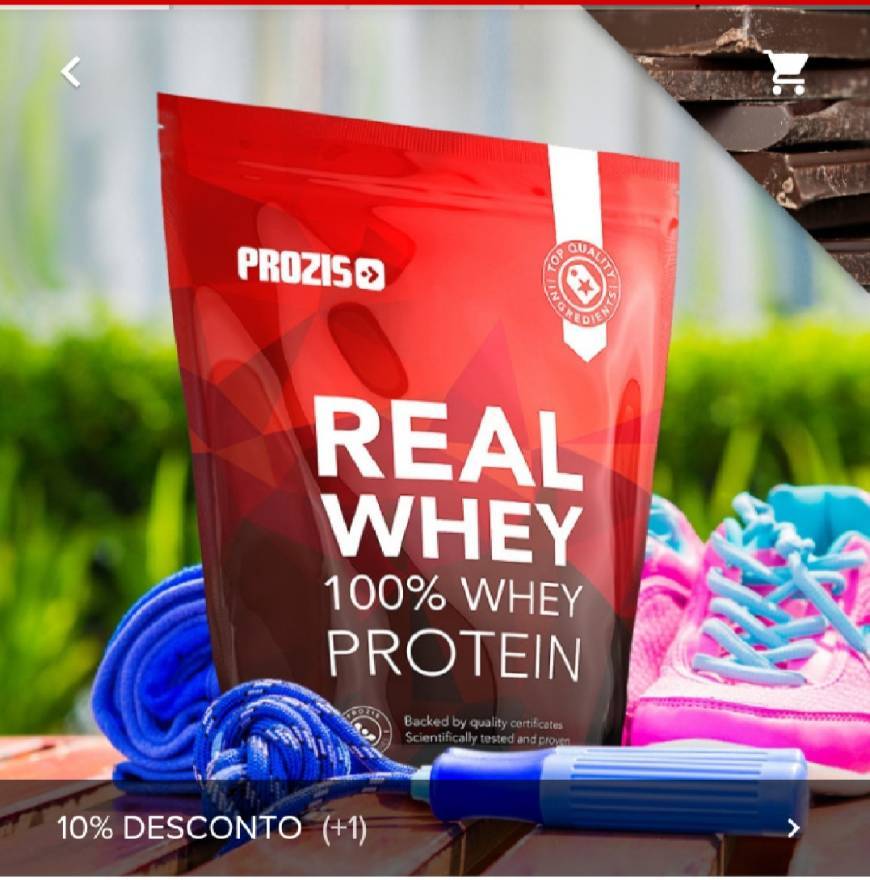 Products 100% Real Whey Protein [Dark Chocolat] 