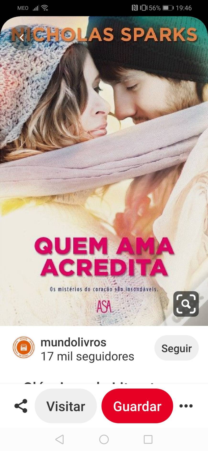 Book Quem ama acredita