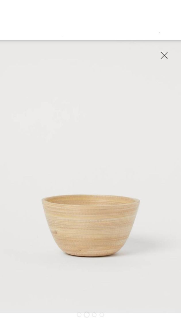 Taça de bambu