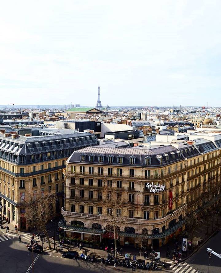 Place Galeries Lafayette Haussmann