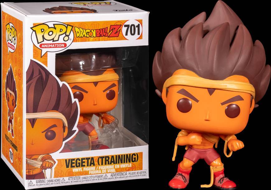 VEGETA TRAINING POP! VINYL FIGURE