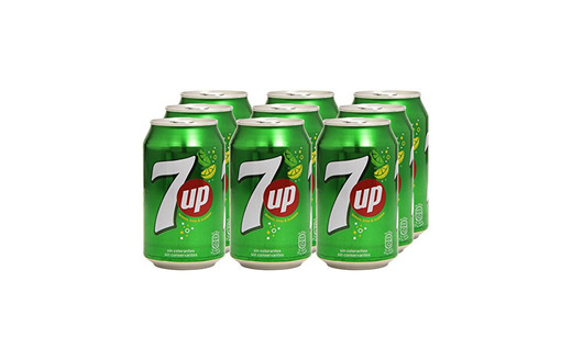 7 UP - Bebida Refrescante, lata 33 cl