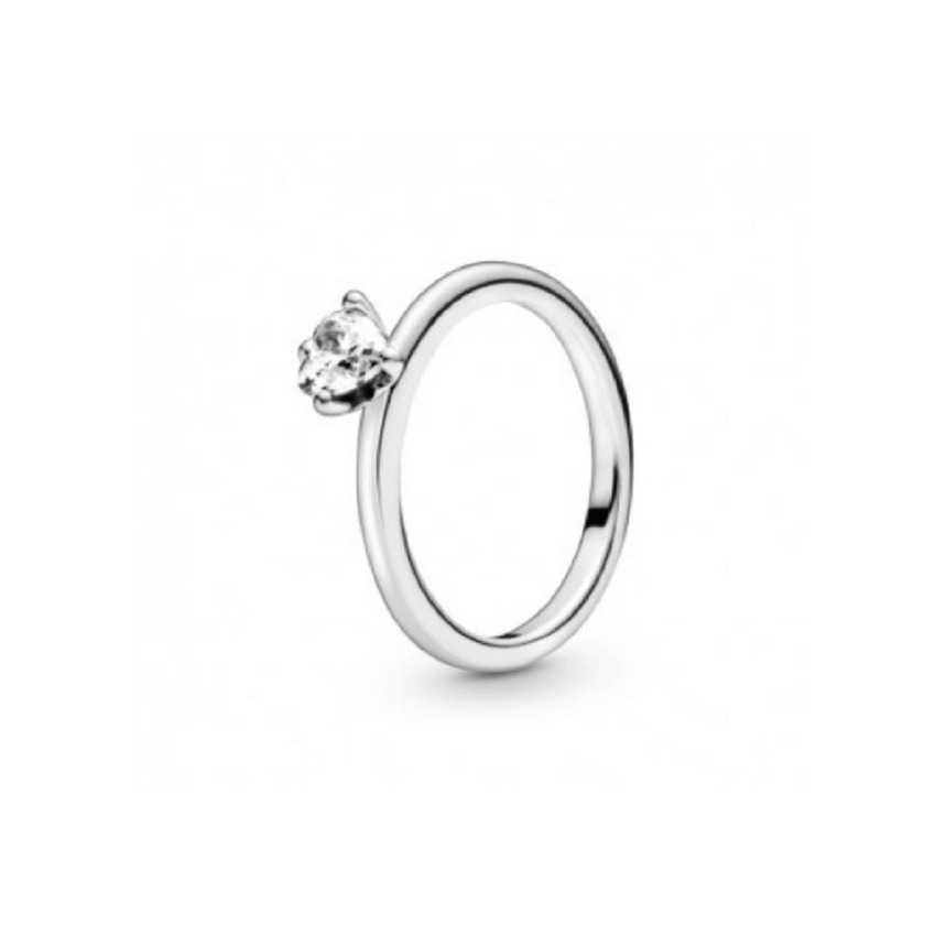 Product Anel  Clear Heart Solitaire