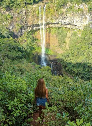 Chamarel Waterfall