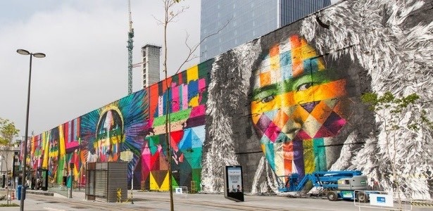 Lugares Mural de Eduardo Kobra em homenagem a Ayrton Senna