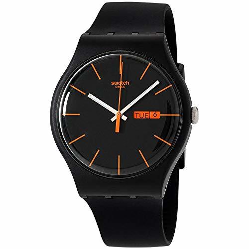 Social Swatch SUOB704 - Reloj analógico de Cuarzo Unisex con Correa de plástico