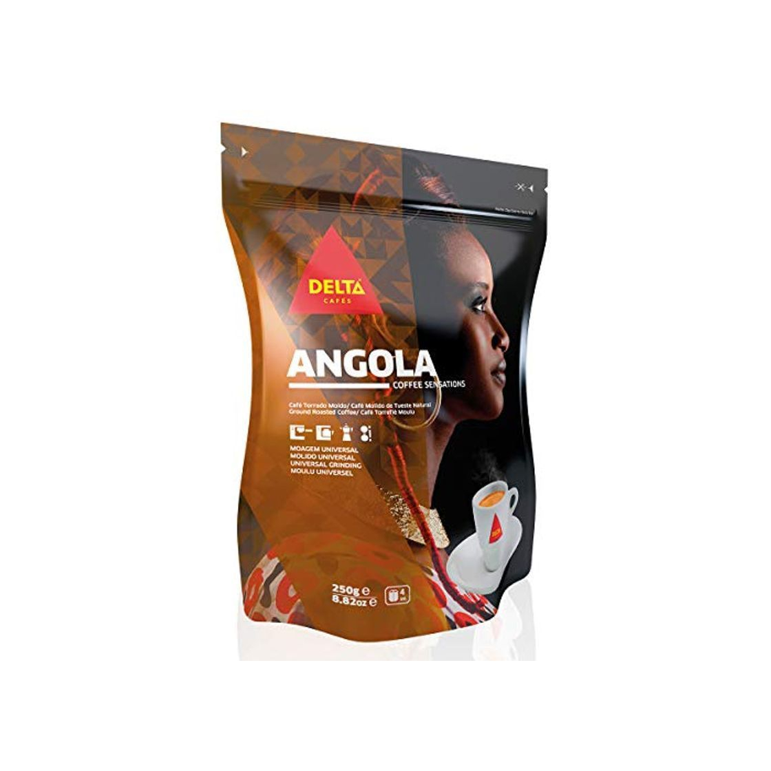 Social Delta Café Molido de Tueste Natural Angola