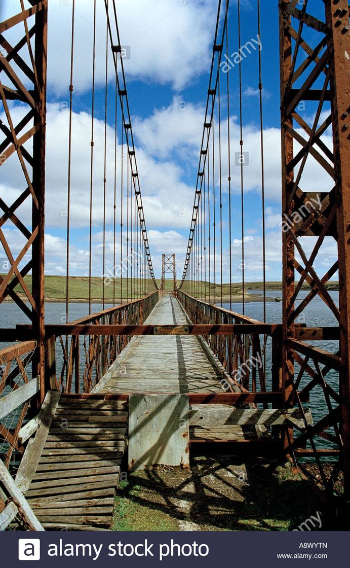 Lugar Bodie Creek Suspension Bridge