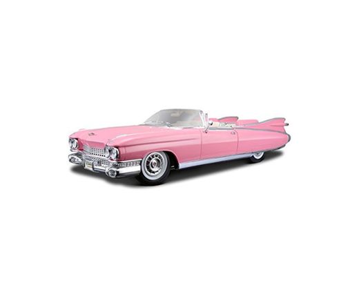 Maisto-36813 Cadillac El Dorado Biarritz del Año 1959, Color Rosa