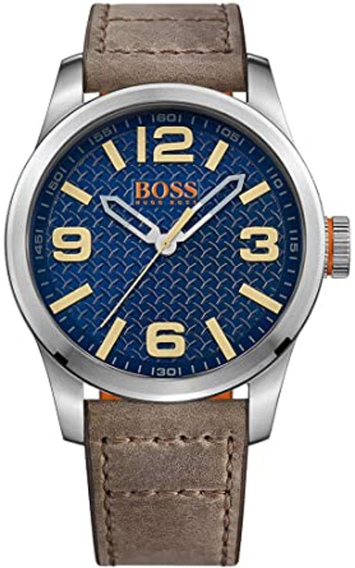 Lugar Hugo Boss 1513350 Orange  - Reloj analógico de pulsera para hombre