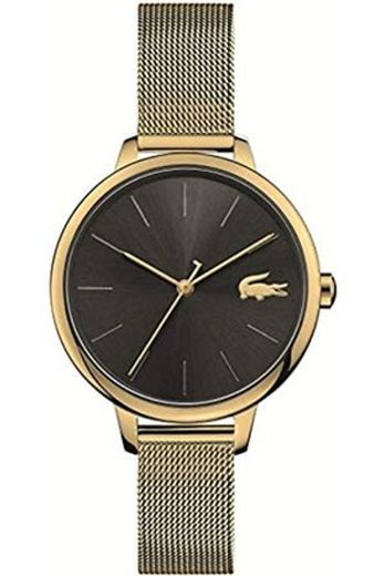 Lacoste Reloj Analógico para Mujer de Cuarzo con Correa en Acero Inoxidable 2001059