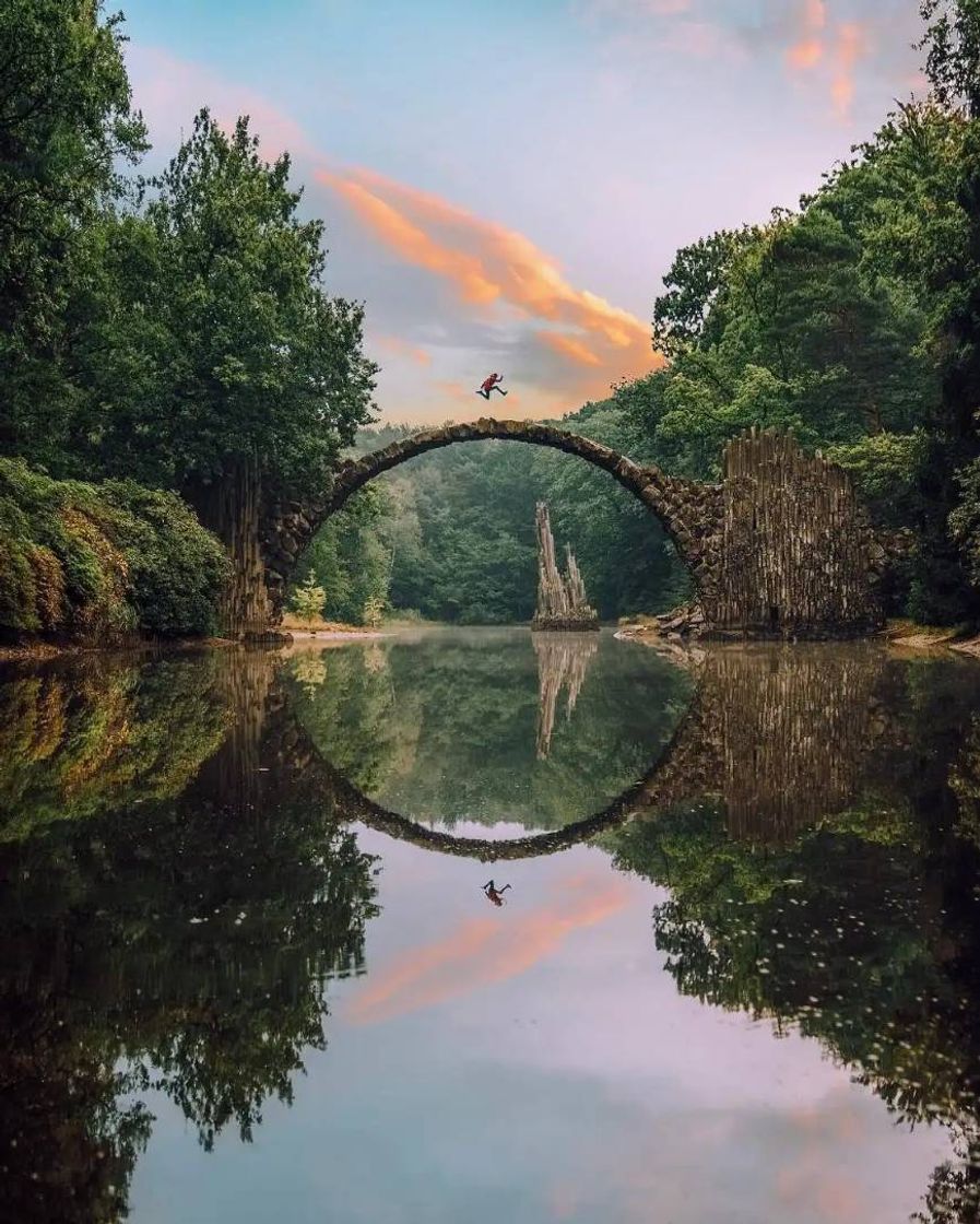 Lugar Devils Bridge at Finowkanal