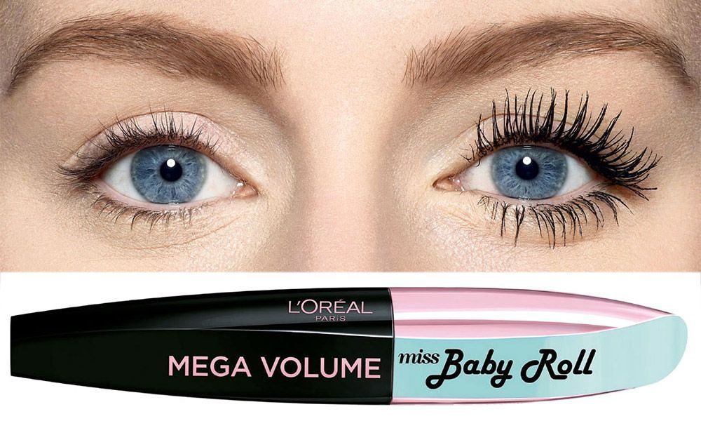 Belleza L'Oréal Paris Miss Baby Roll Máscara de Pestañas Mega Volumen