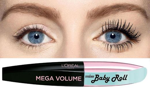 L'Oréal Paris Miss Baby Roll Máscara de Pestañas Mega Volumen