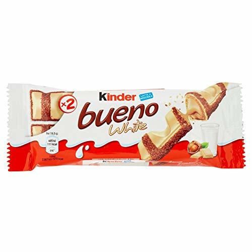 KINDER BUENO BLANCO 2 BARRITAS 43 GR