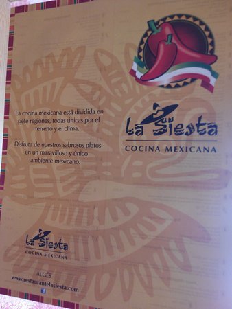 Restaurantes La Siesta Cocina Mexicana