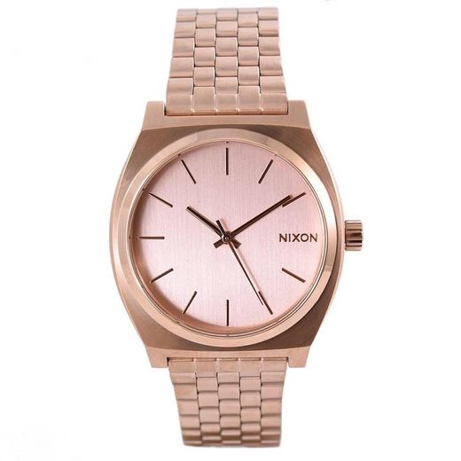 Relógio Nixon Time Teller em rose gold