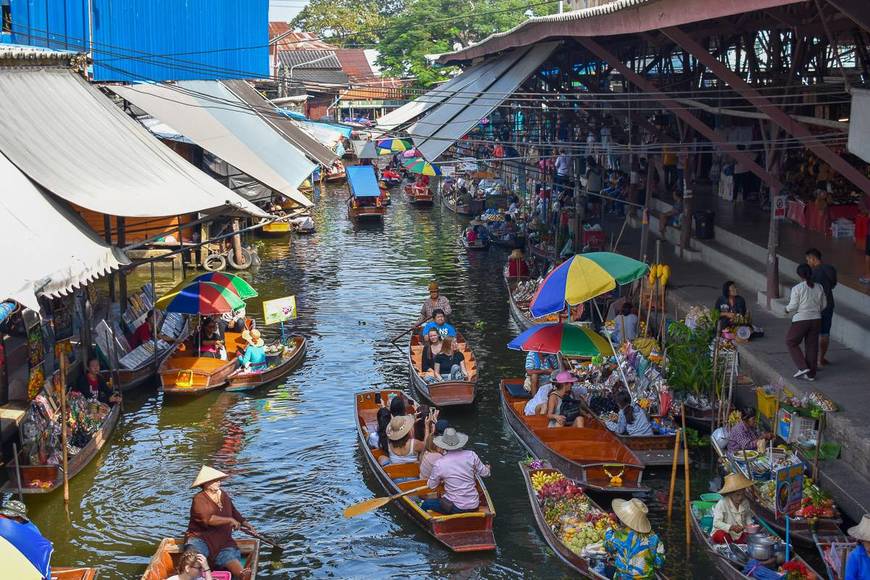 Lugar Damnoen Saduak Floating Market