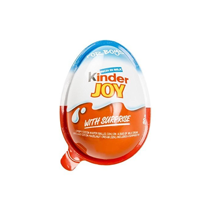 Social (6 Eggs) Surprise Chocolate JOY for BOY by Kinder