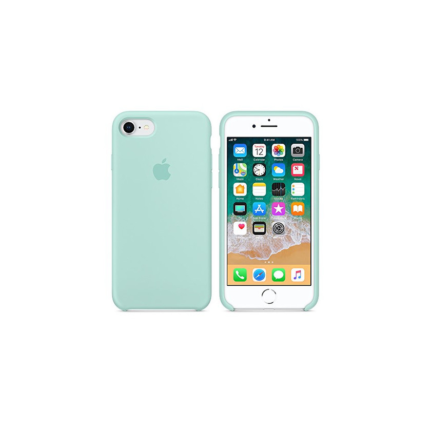 Social Funda para iPhone 7/8 Carcasa Silicona Suave Colores del Caramelo con Superfino