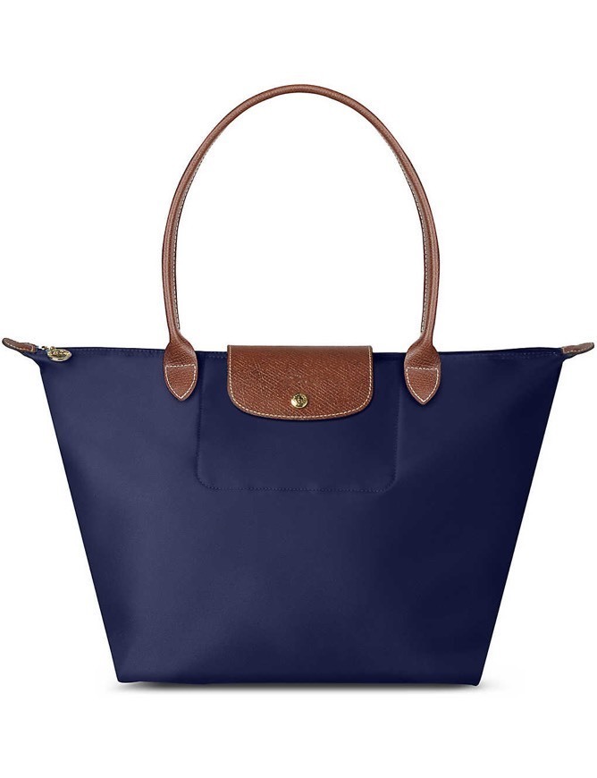 Social LONGCHAMP Le Pliage large shopper in navy