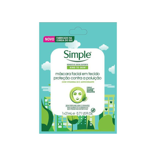 Simples Máscara Facial