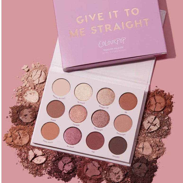 Products Colourpop Shadow Palette- Give it to me straight 