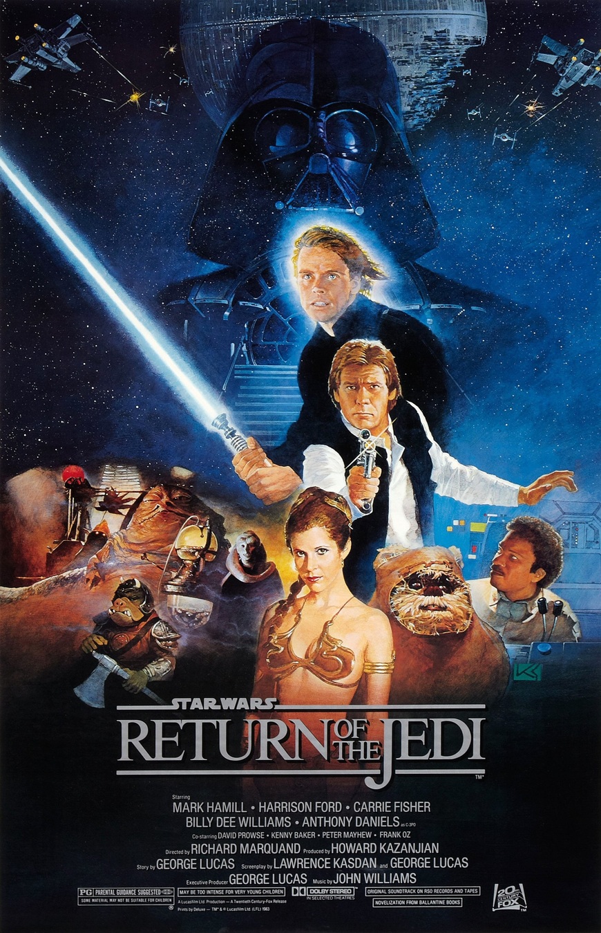 Película El retorno del Jedi