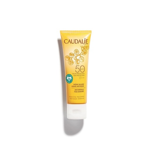 Creme Solar Rosto Antirrugas FPS50 - Caudalie