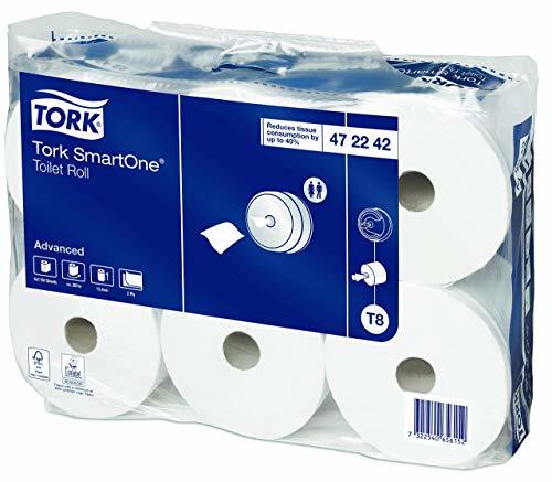 Social Tork CD507 - Pack de 6 rollos de papel higiénico