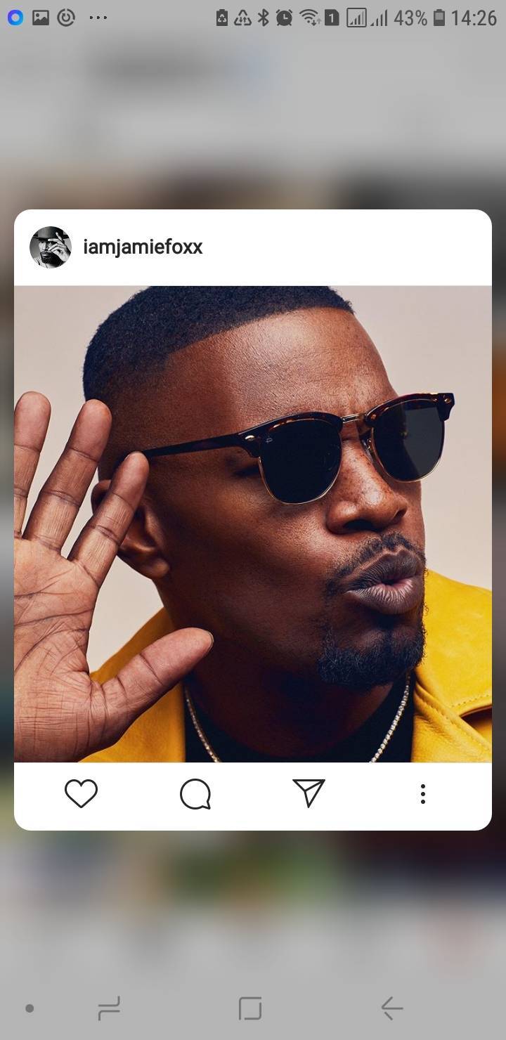 Fashion Jamie Foxx