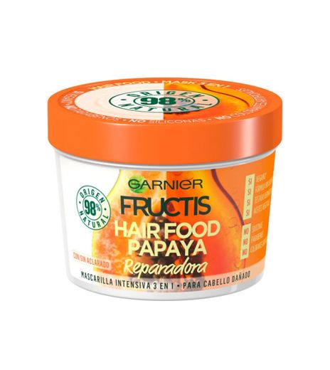 Máscara Fructis Hair Food - Papaya