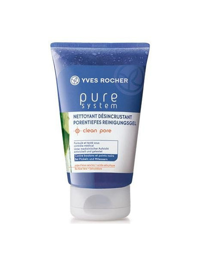 Yves Rocher Pure sistema Pore Tiefes Gel Limpiador Clean Pore con bio