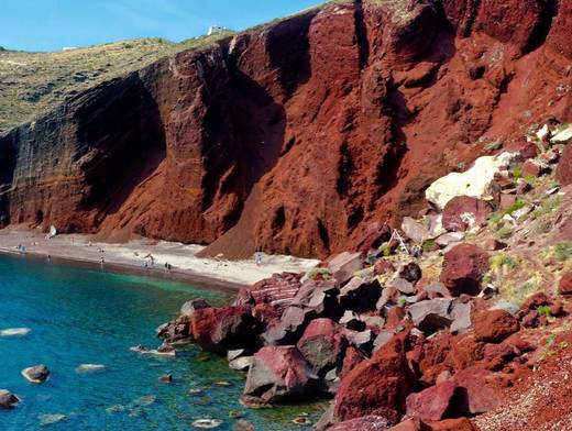 Red beach