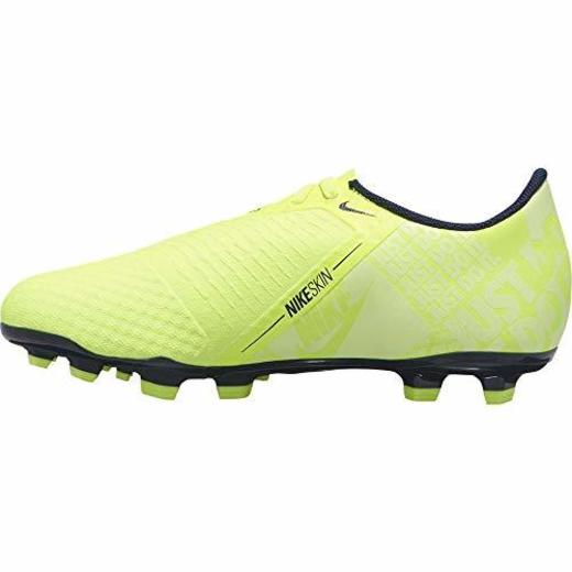 Nike Jr. Phantom Venom Academy FG, Botas de fútbol Unisex niño, Verde