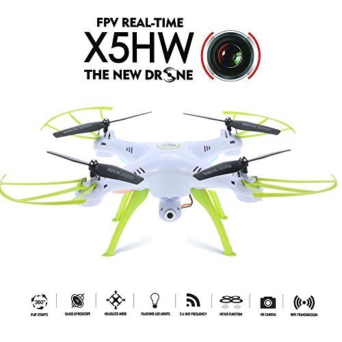 Places GoolRC X5HW Drone con Cámara Wifi FPV Modon sin Cabeza 360° Eversion