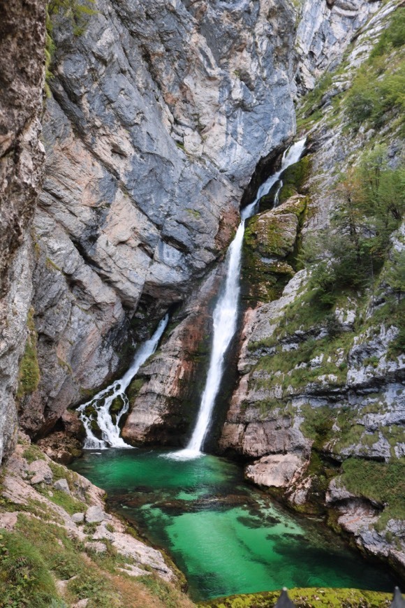 Lugar Waterfall Savica