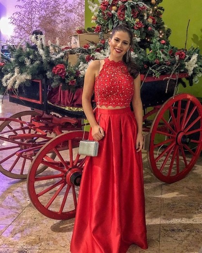 Vestido vermelho 