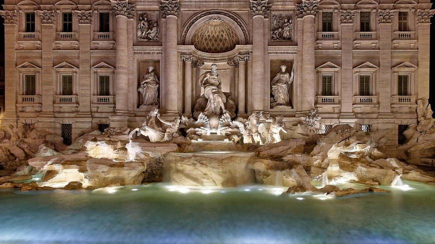 Lugar Fontana di Trevi