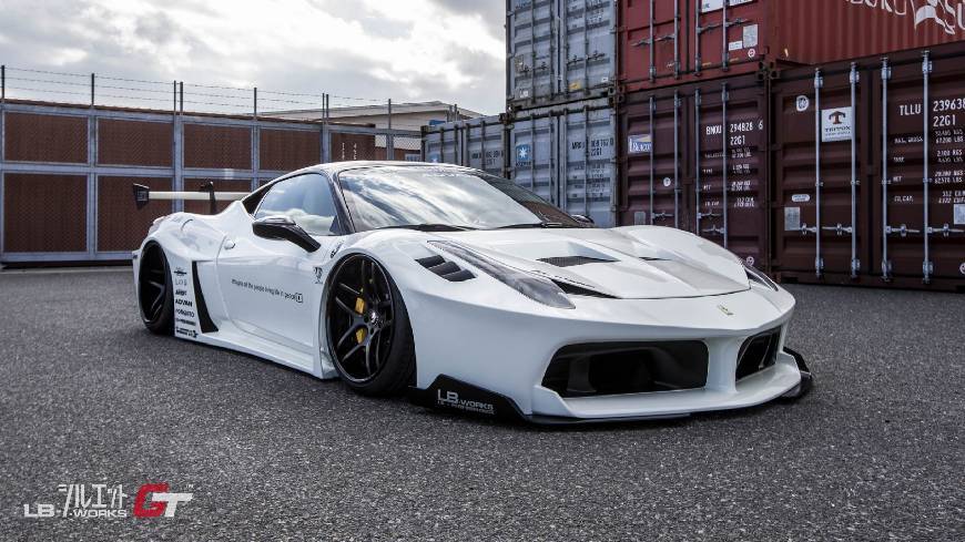 Moda Ferrari 458 GT LB Silhouette Worts