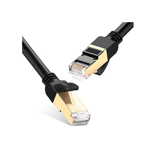UGREEN Cable de Red Cat 7, Cable Ethernet LAN 10000Mbit/s con Conector
