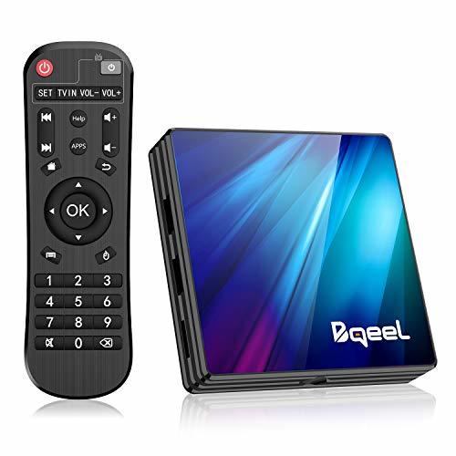 Electronics Bqeel Última 9.0 TV Box 【4GB RAM+64GB ROM】 Android TV Box RK3318