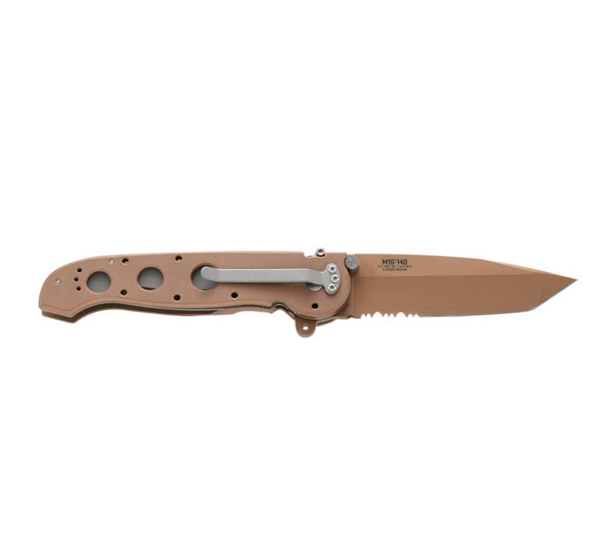 Moda CRKT® M16-14D Desert Tan Tanto Tactical Folding Knife


