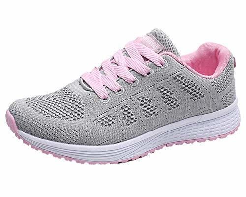 Decai Zapatillas de Deportivos de Running para Mujer Deportivo de Exterior Interior