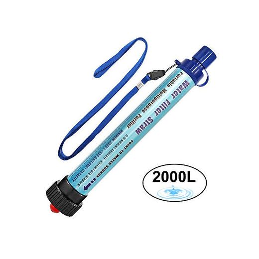 Filtro de Agua DeFe 2000L Personal Sistema de Filtración de Agua 0.01