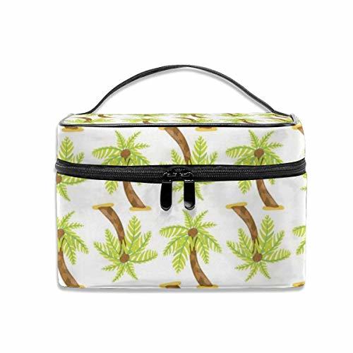 Lugar Palm Tree Cosmetic Bag Travel Makeup Bag Case Large Toiletrie Organizer with